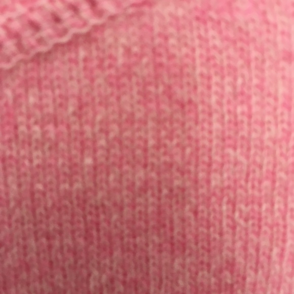 Pink 3/4 sleeve sweater size 6 - Picture 3 of 3